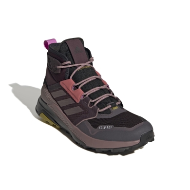 adidas Trail-Laufschuhe Terrex Trailmaker Mid Cold.Rdy (wasserabweisend) rot Damen